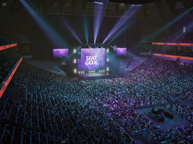 Dickies Arena - Section 218 Seat View