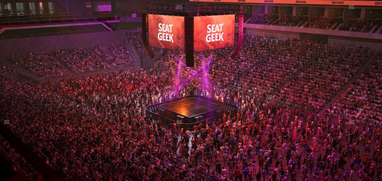 Dickies Arena - Section 219 Seat View