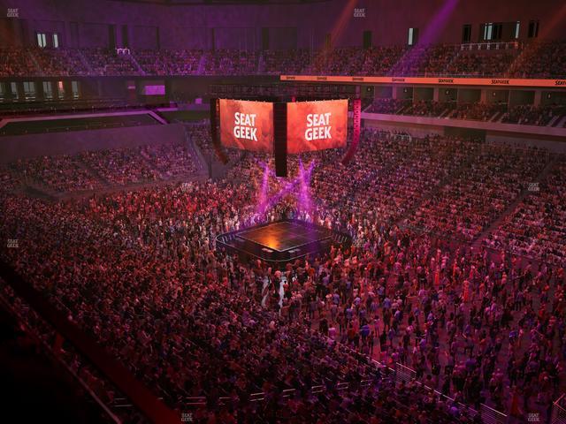 Dickies Arena - Section 219 Seat View