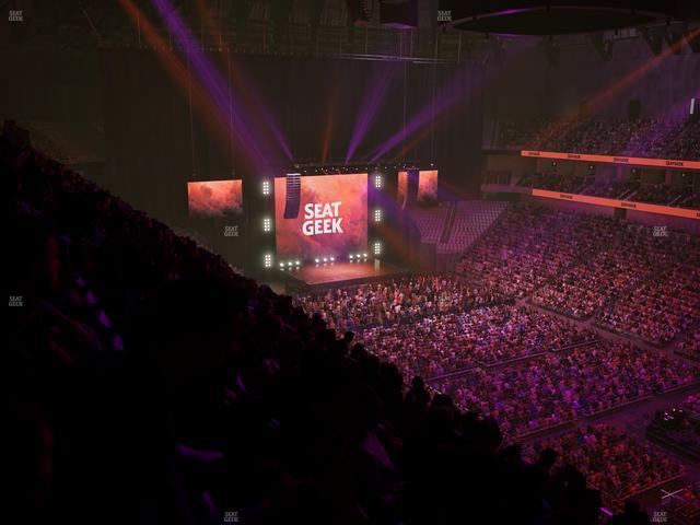 Dickies Arena - Section 219 Seat View