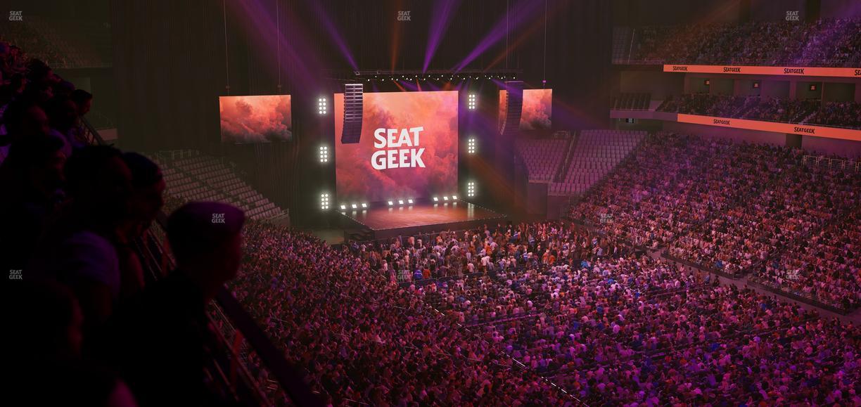 Dickies Arena - Section 219 Seat View