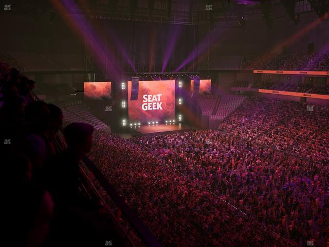 Dickies Arena - Section 219 Seat View
