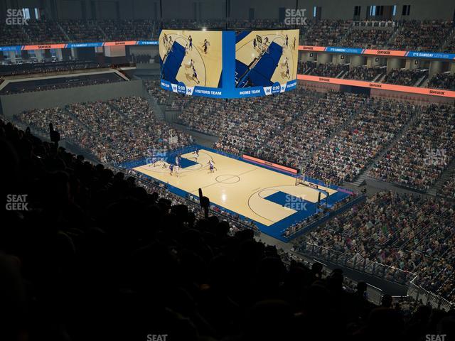 Dickies Arena - Section 219 Seat View