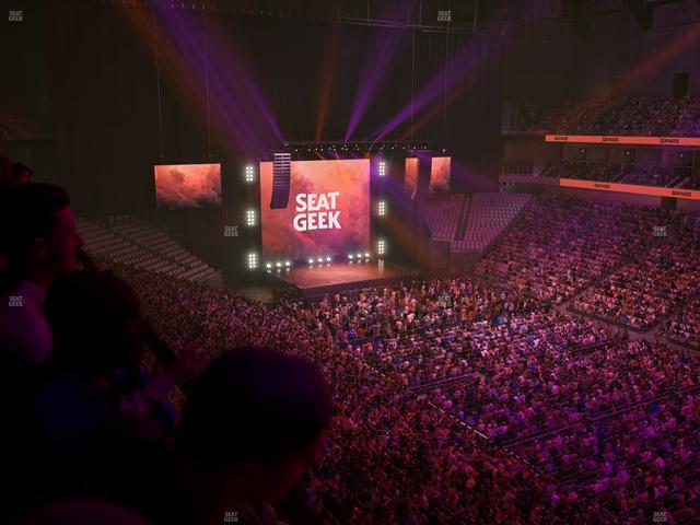 Dickies Arena - Section 220 Seat View
