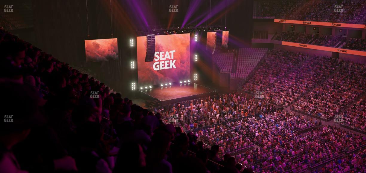 Dickies Arena - Section 220 Seat View