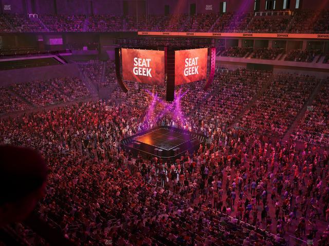 Dickies Arena - Section 220 Seat View