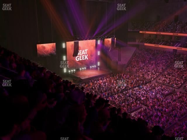 Dickies Arena - Section 221 Seat View Dickies Arena - Section 221 Seat View