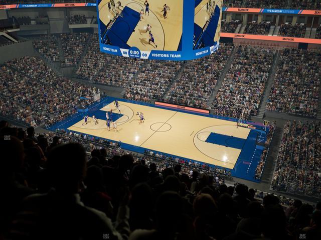 Dickies Arena - Section 221 Seat View Dickies Arena - Section 221 Seat View