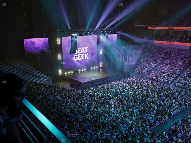 Dickies Arena - Section 222 Seat View