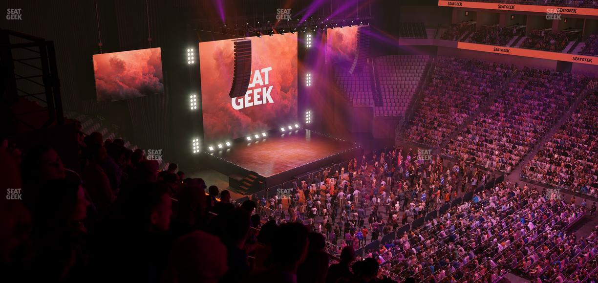 Dickies Arena - Section 222 Seat View