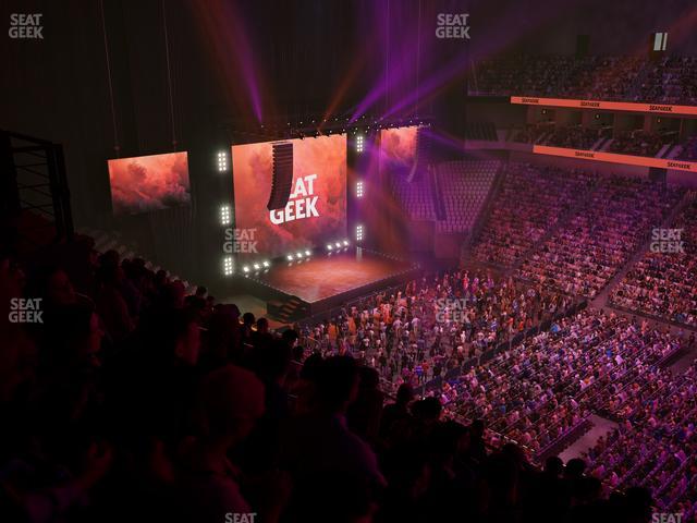 Dickies Arena - Section 222 Seat View Dickies Arena - Section 222 Seat View