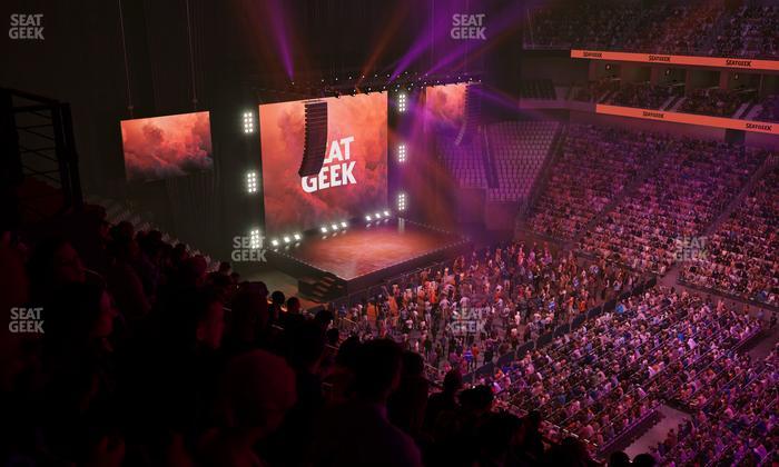 Dickies Arena - Section 222 Seat View