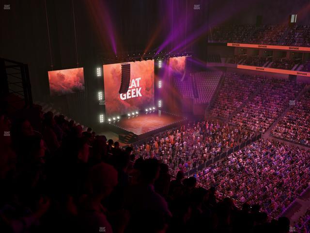 Dickies Arena - Section 222 Seat View