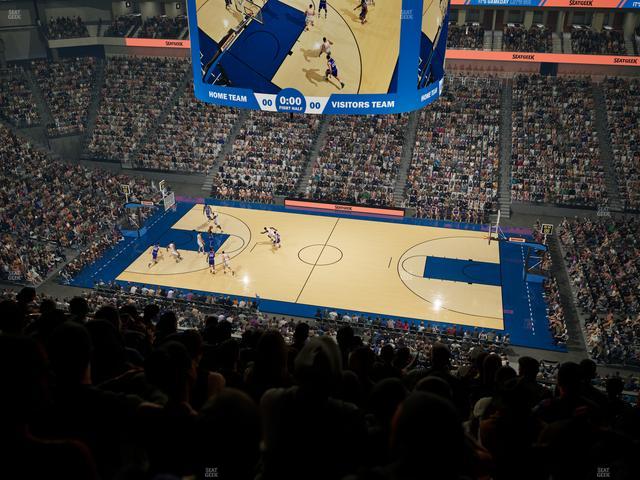 Dickies Arena - Section 222 Seat View Dickies Arena - Section 222 Seat View