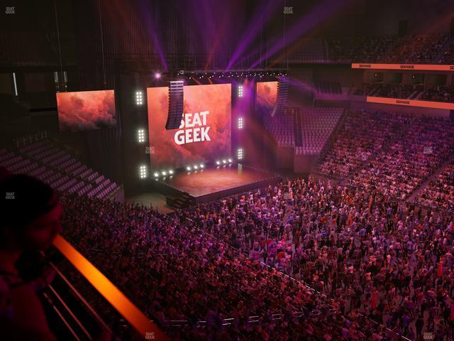 Dickies Arena - Section 222 Seat View