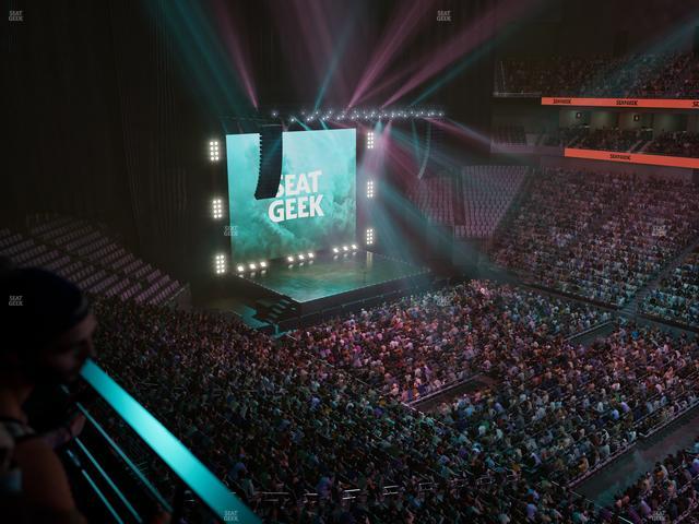 Dickies Arena - Section 222 Seat View