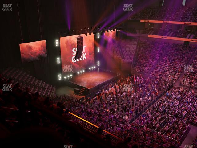 Dickies Arena - Section 223 Seat View Dickies Arena - Section 223 Seat View