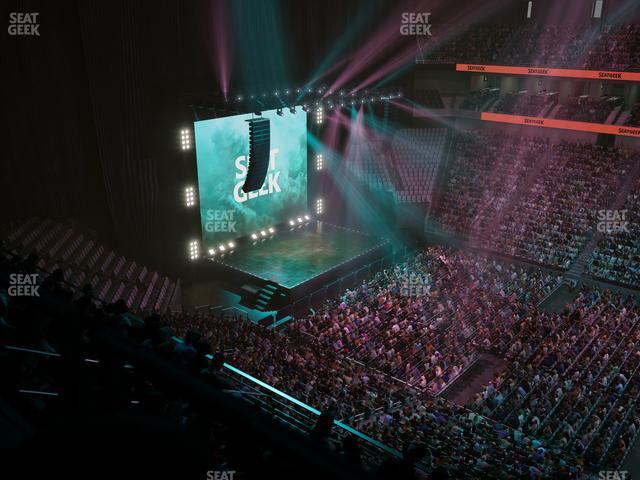 Dickies Arena - Section 223 Seat View