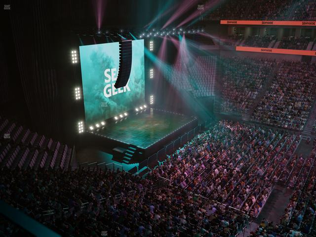 Dickies Arena - Section 224 Seat View