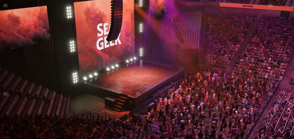 Dickies Arena - Section 224 Seat View