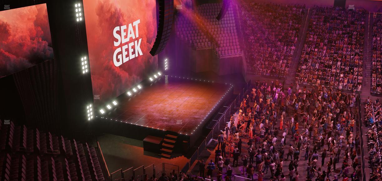 Dickies Arena - Section 225 Seat View