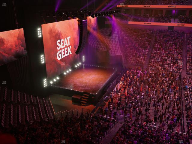 Dickies Arena - Section 225 Seat View