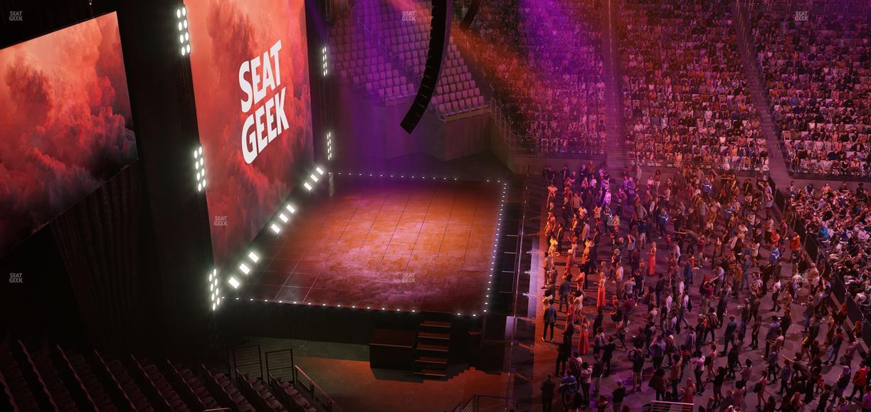 Dickies Arena - Section 226 Seat View
