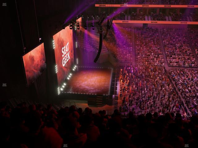 Dickies Arena - Section 226 Seat View