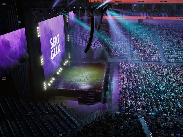 Dickies Arena - Section 226 Seat View