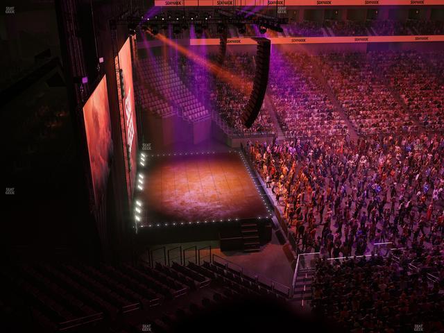 Dickies Arena - Section 227 Seat View