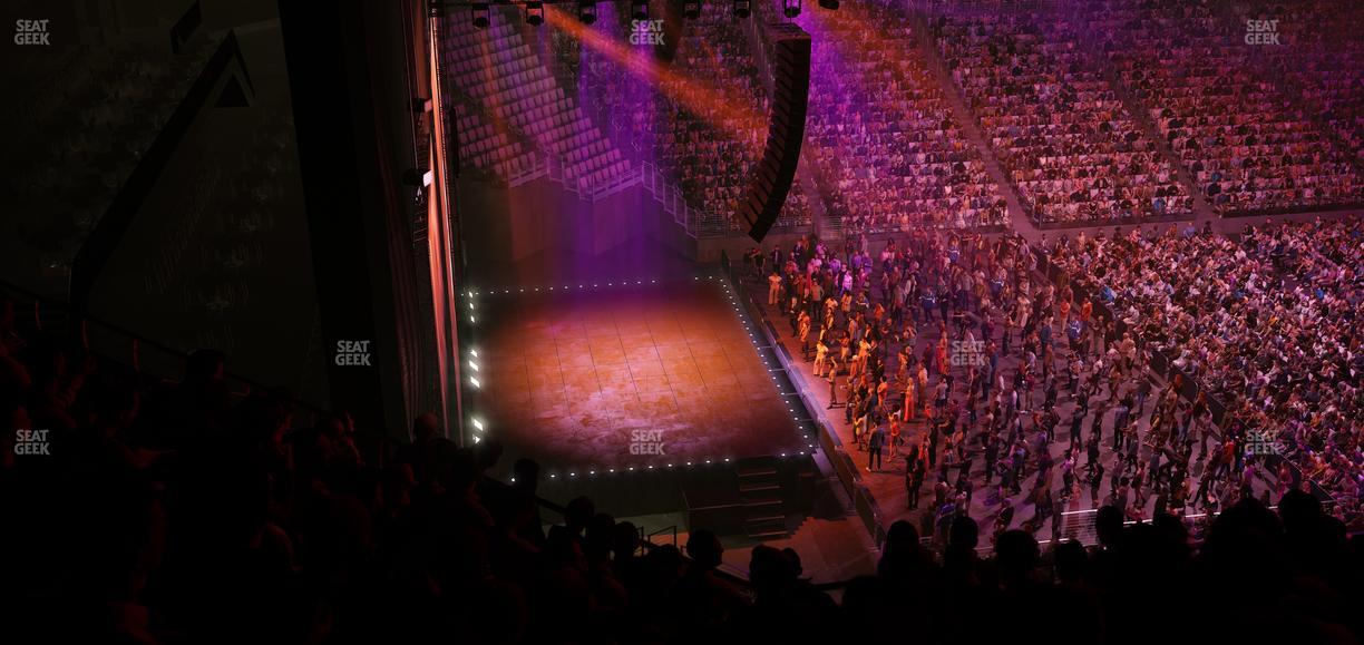 Dickies Arena - Section 227 Seat View