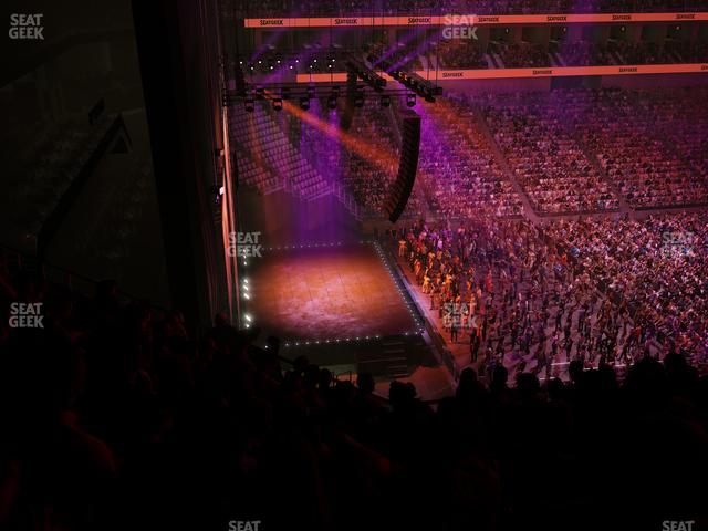 Dickies Arena - Section 227 Seat View Dickies Arena - Section 227 Seat View