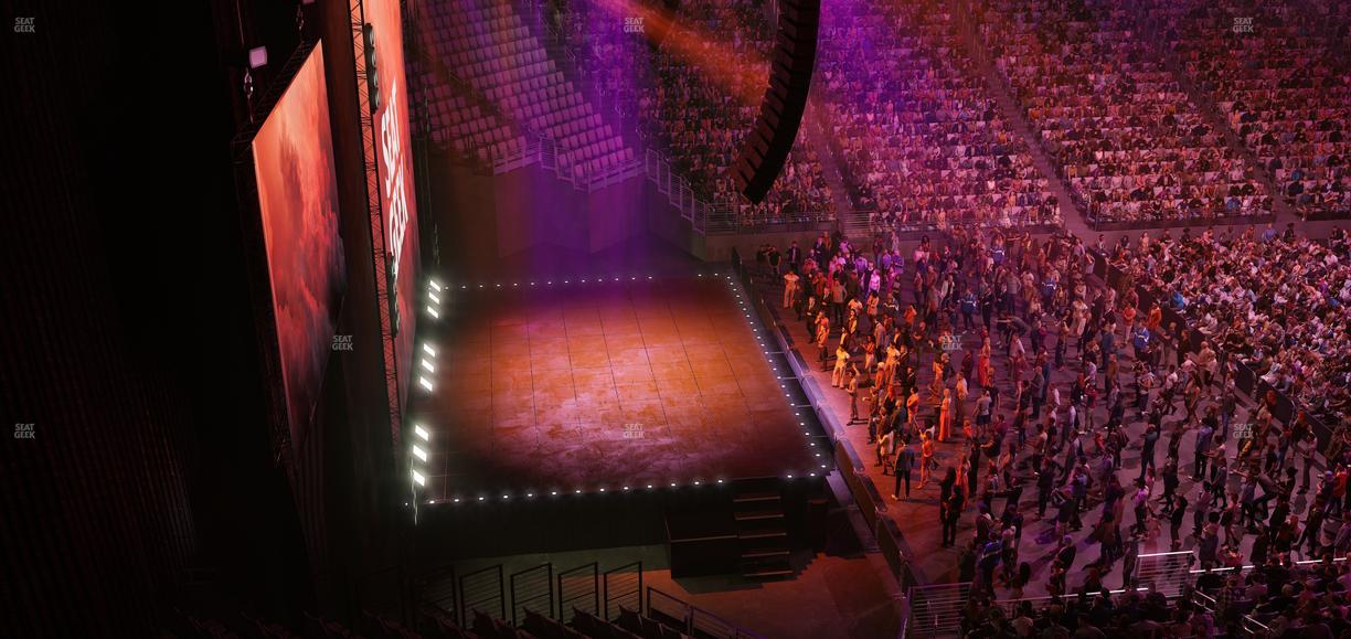 Dickies Arena - Section 227 Seat View