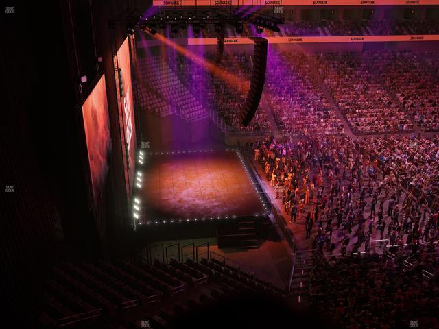 Dickies Arena - Section 227 Seat View