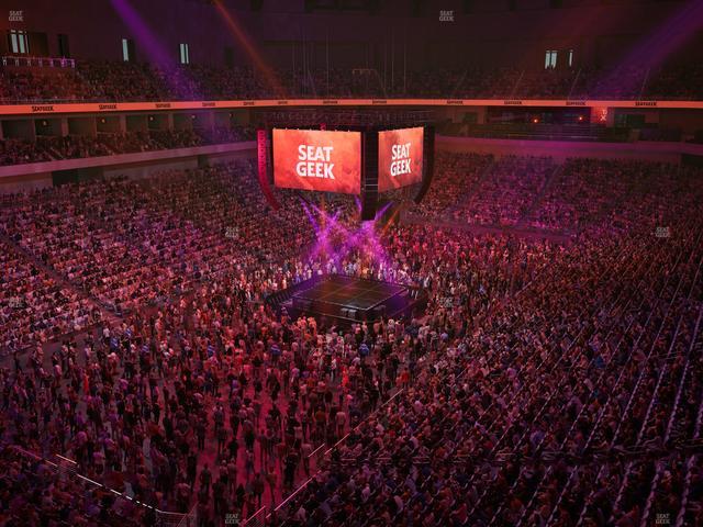 Dickies Arena - Section 228 Seat View