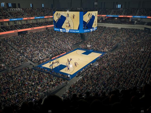 Dickies Arena - Section 228 Seat View Dickies Arena - Section 228 Seat View