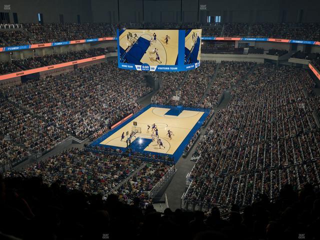 Dickies Arena - Section 229 Seat View Dickies Arena - Section 229 Seat View