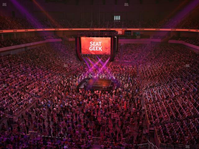 Dickies Arena - Section 230 Seat View