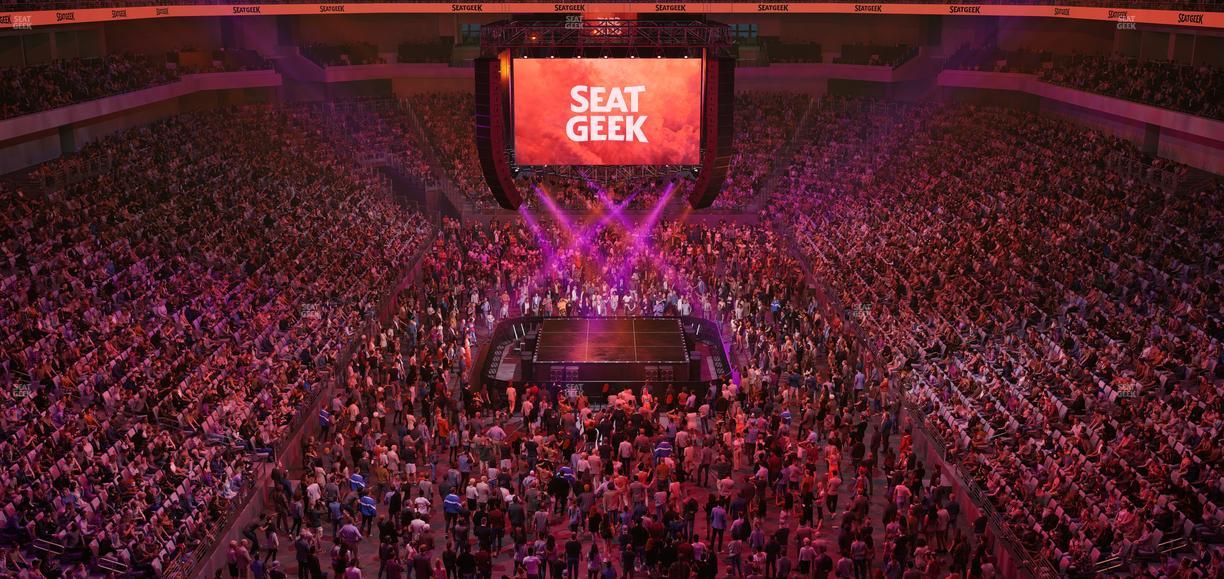 Dickies Arena - Section 231 Seat View