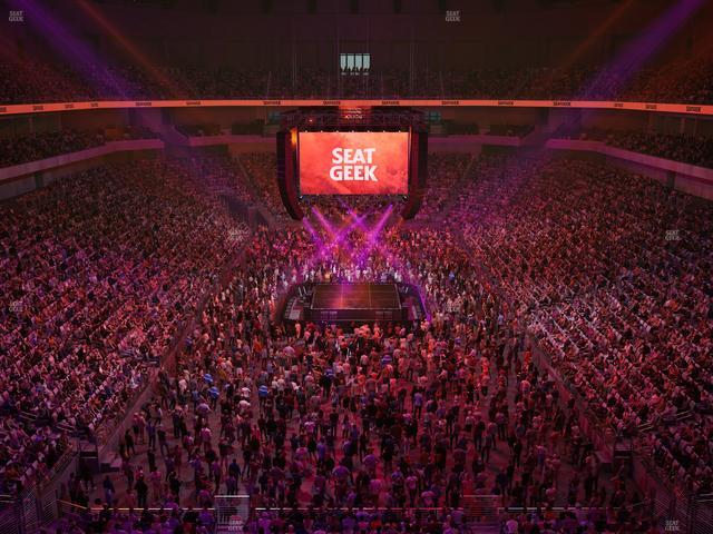 Dickies Arena - Section 231 Seat View