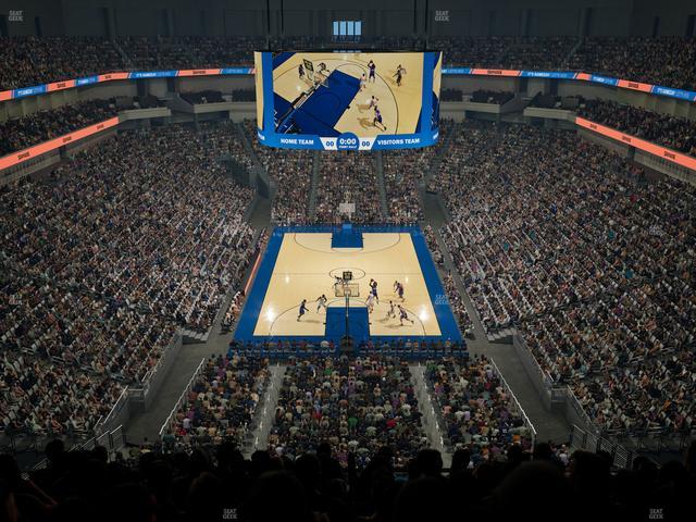 Dickies Arena - Section 231 Seat View Dickies Arena - Section 231 Seat View