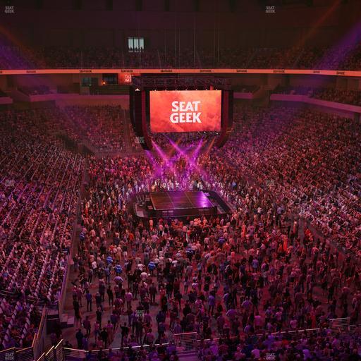 Dickies Arena - Section 232 Seat View