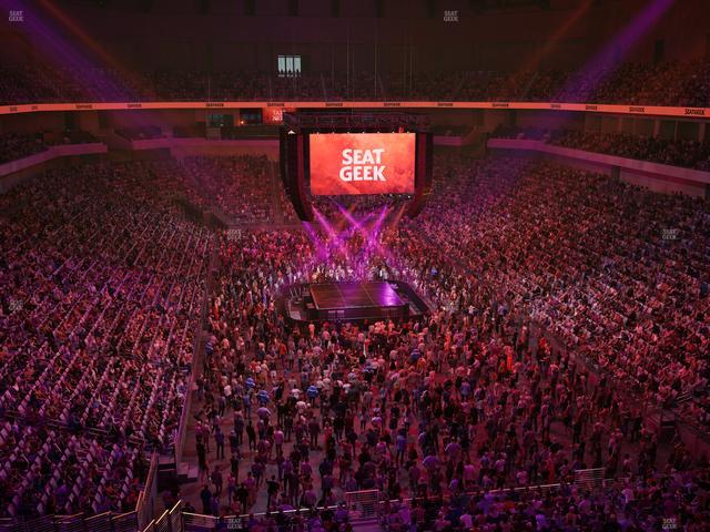 Dickies Arena - Section 232 Seat View