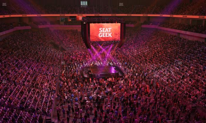 Dickies Arena - Section 232 Seat View