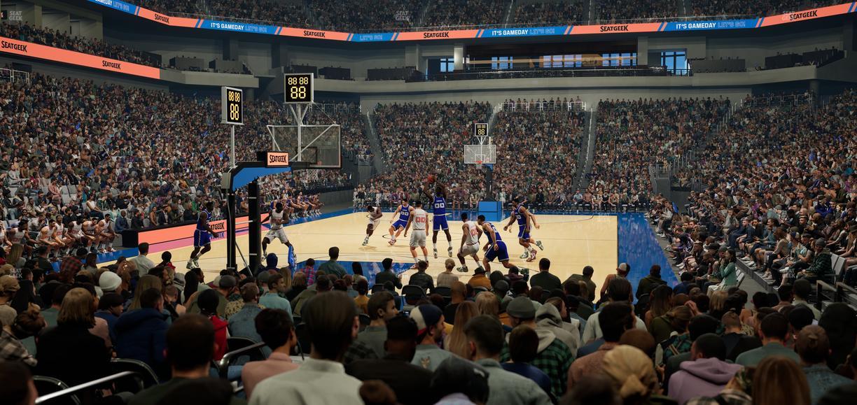 Dickies Arena - Section 30 Seat View