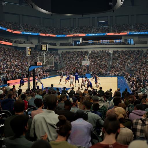 Dickies Arena - Section 30 Seat View