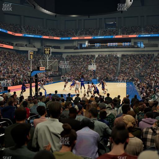 Dickies Arena - Section 30 Seat View