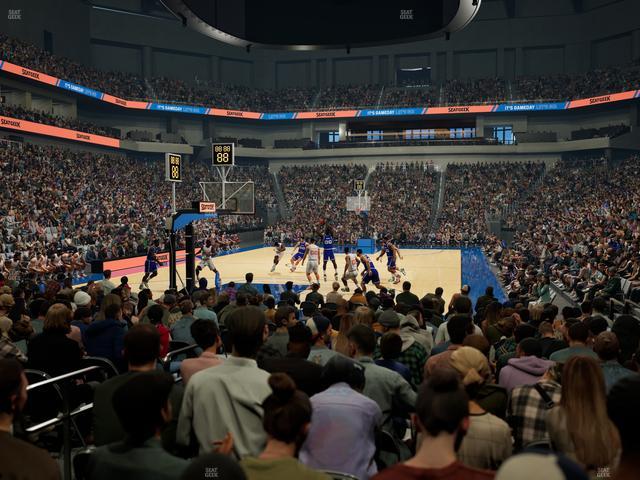 Dickies Arena - Section 30 Seat View Dickies Arena - Section 30 Seat View