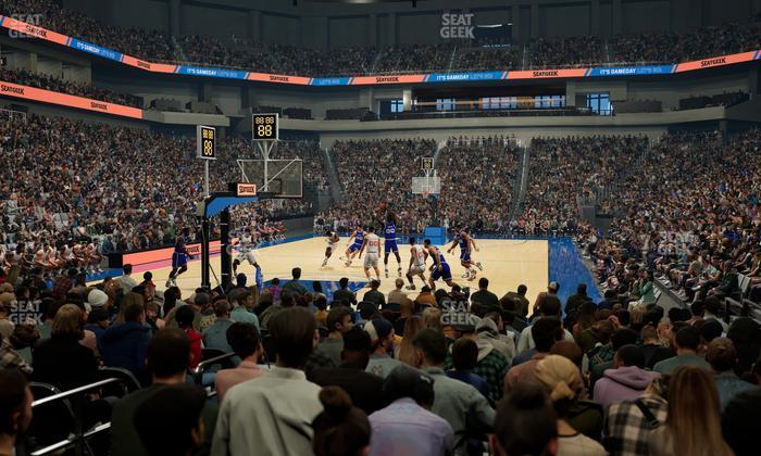 Dickies Arena - Section 30 Seat View