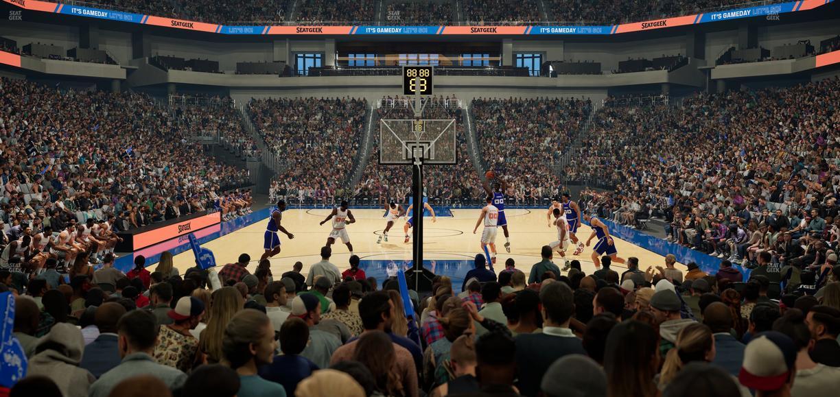 Dickies Arena - Section 31 Seat View